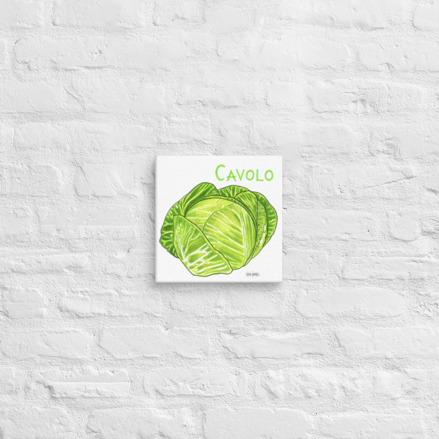 Cabbage Canvas | Tela Cavolo