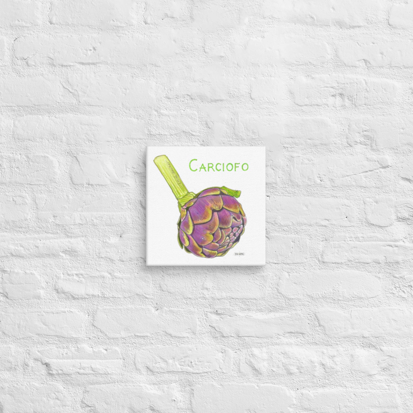 Artichoke Canvas | Tela Carciofo