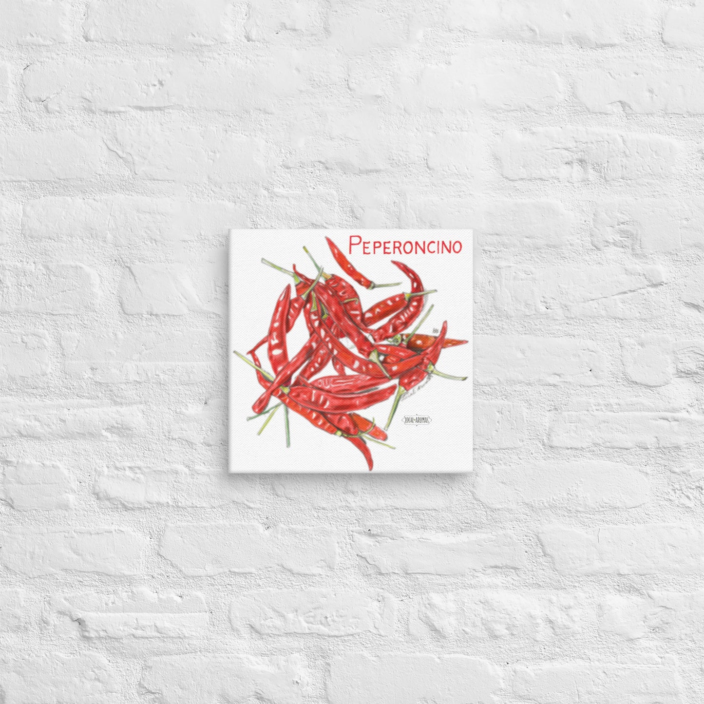 Chili Pepper Canvas | Tela Peperoncino