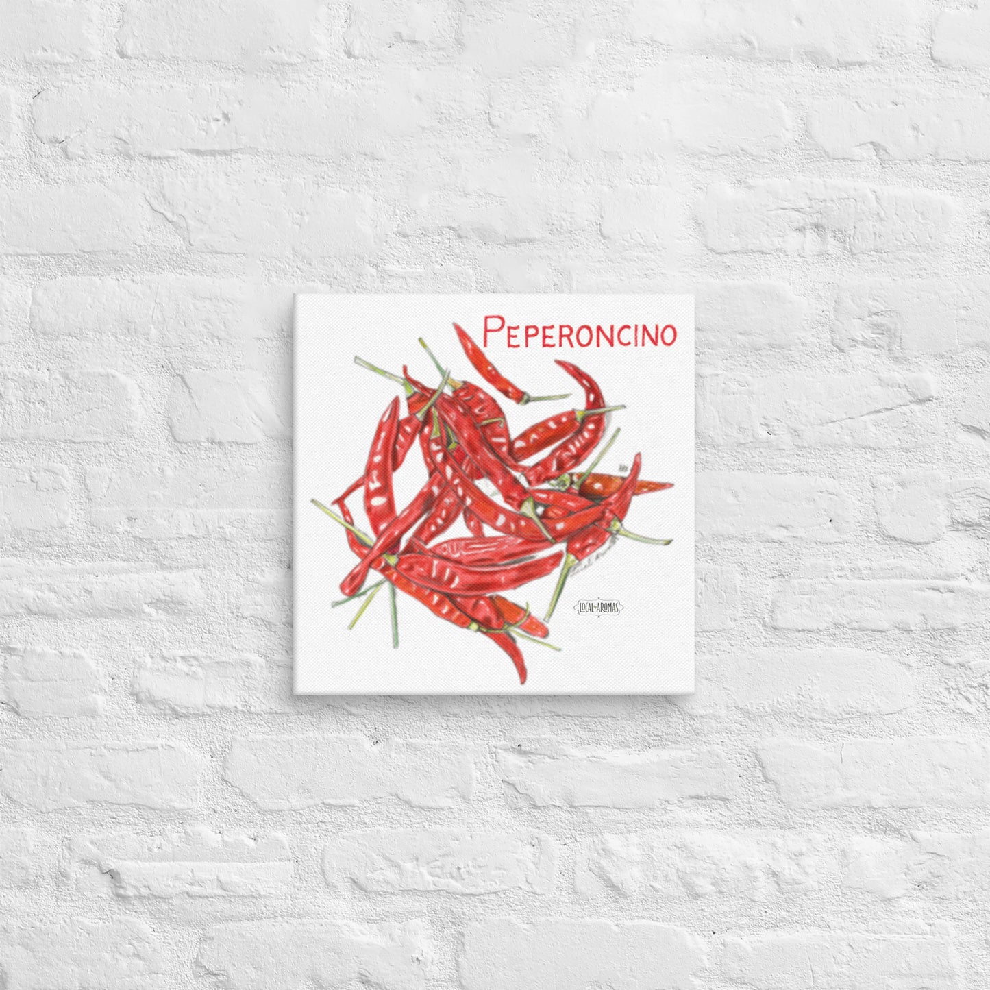 Chili Pepper Canvas | Tela Peperoncino