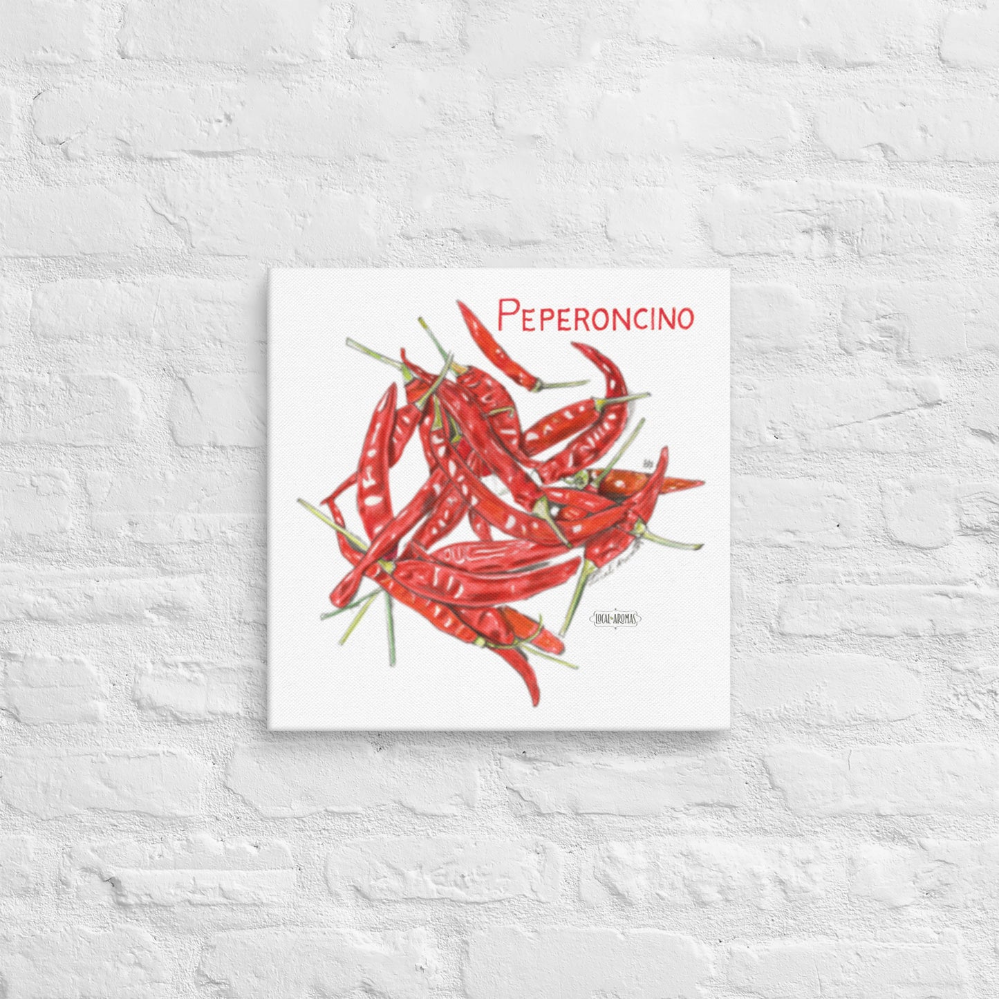 Chili Pepper Canvas | Tela Peperoncino