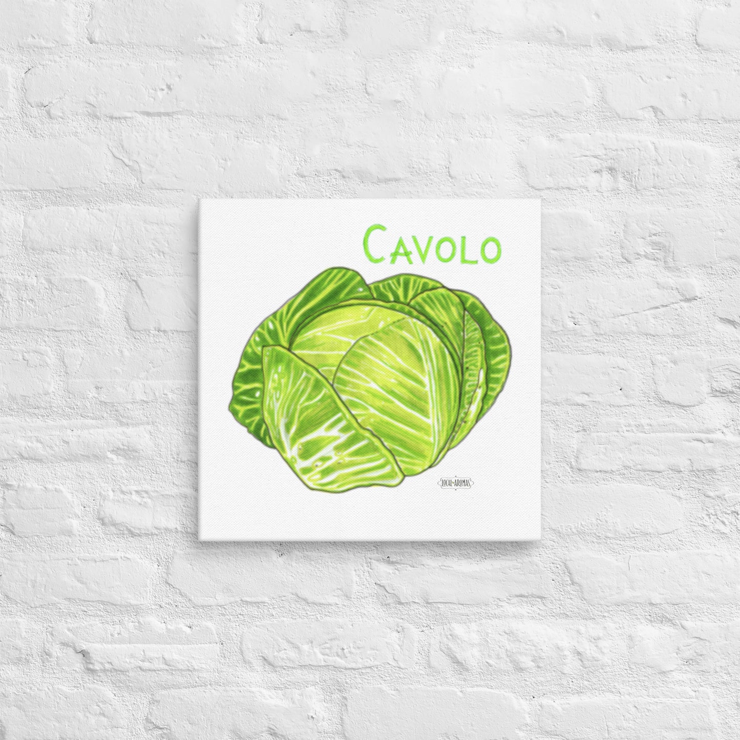 Cabbage Canvas | Tela Cavolo