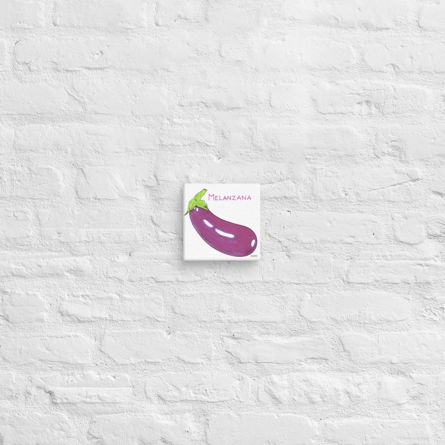 Eggplant Canvas | Tela Melanzana