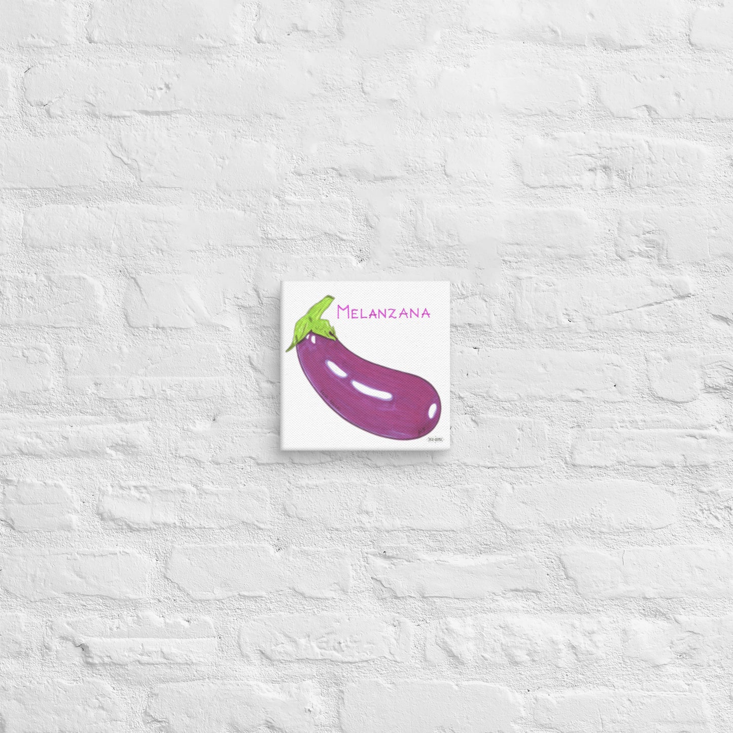 Eggplant Canvas | Tela Melanzana