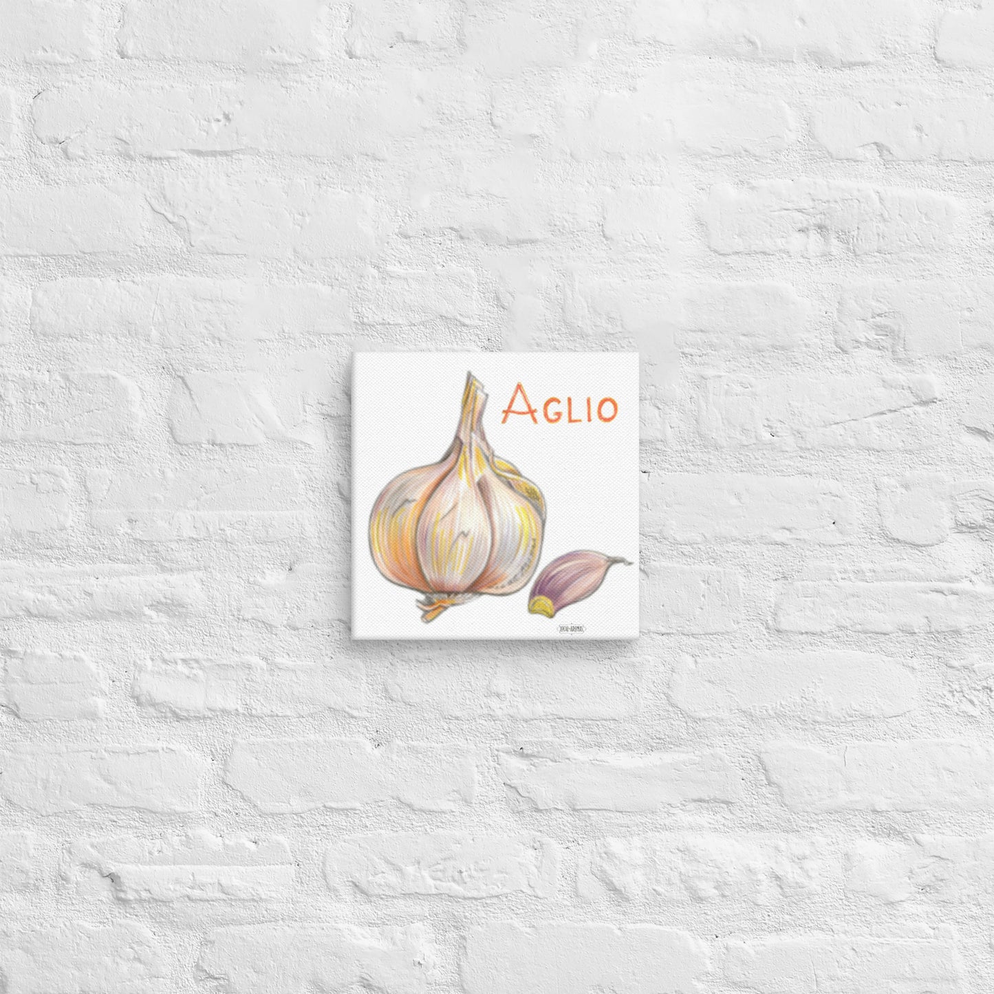 Garlic Canvas | Tela Aglio