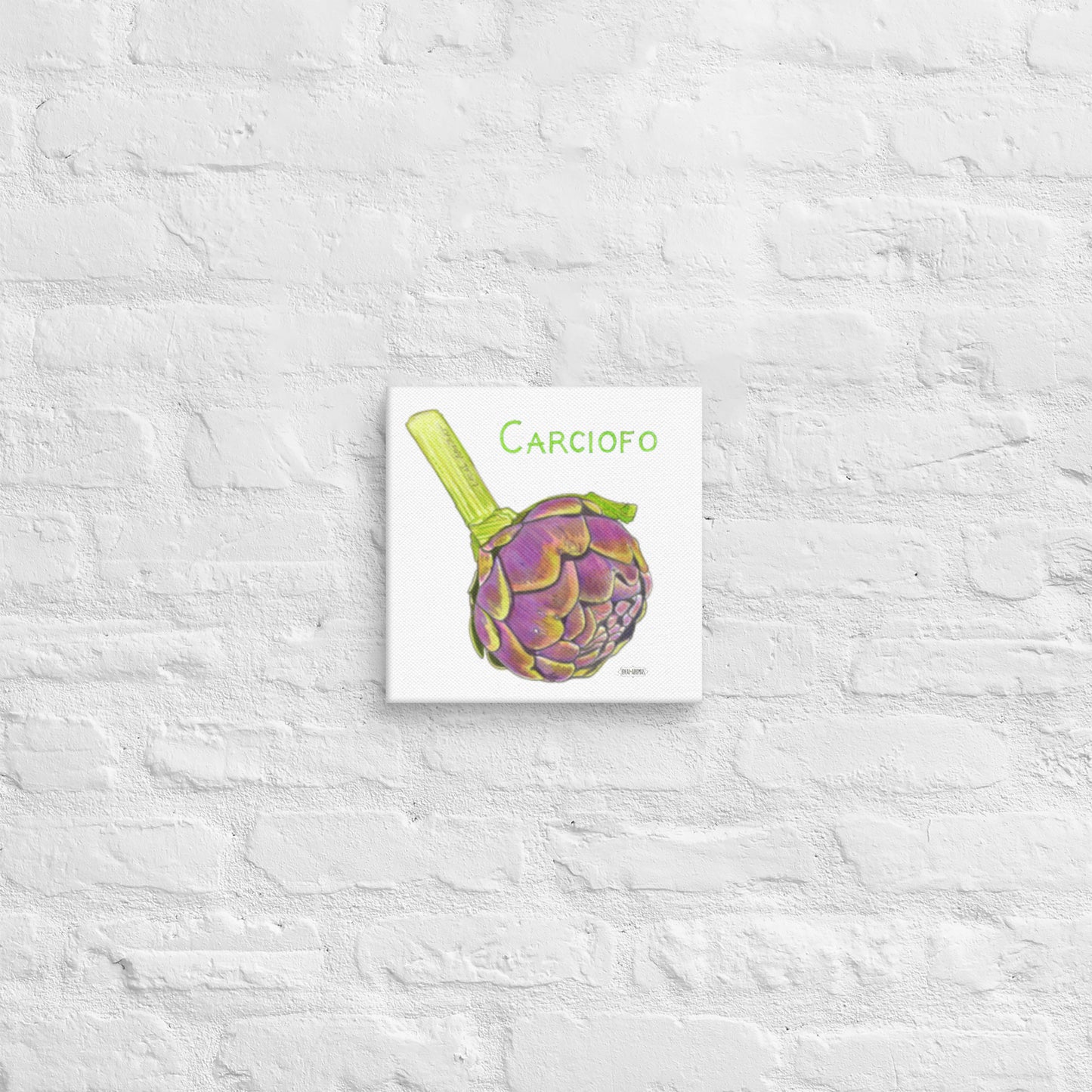 Artichoke Canvas | Tela Carciofo