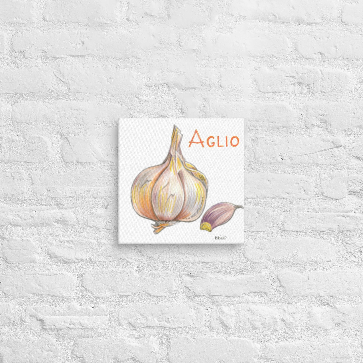 Garlic Canvas | Tela Aglio