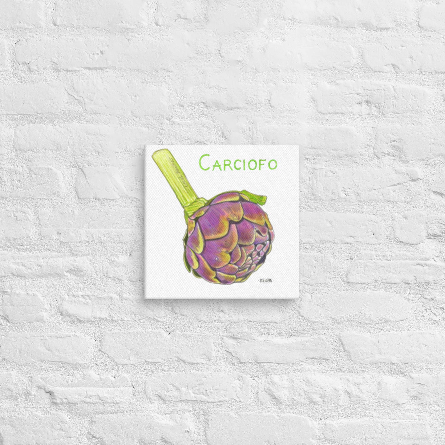 Artichoke Canvas | Tela Carciofo