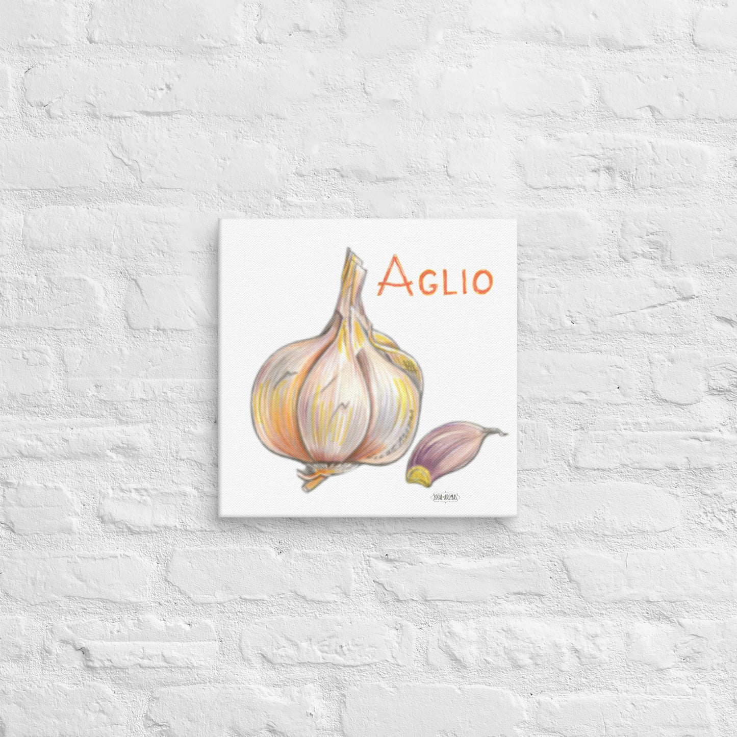 Garlic Canvas | Tela Aglio