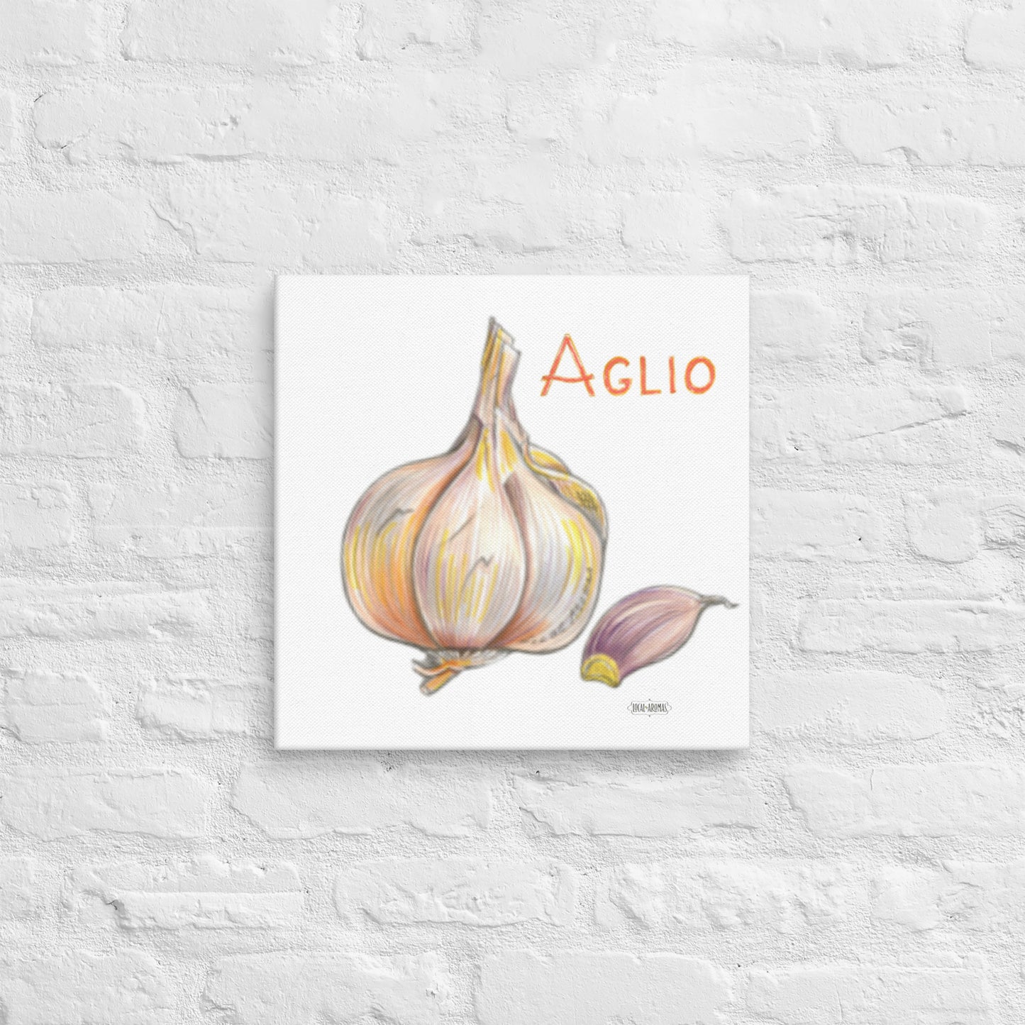 Garlic Canvas | Tela Aglio