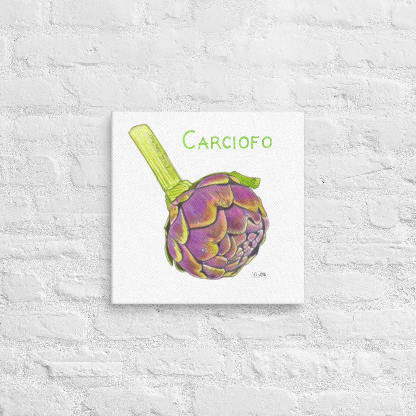 Artichoke Canvas | Tela Carciofo