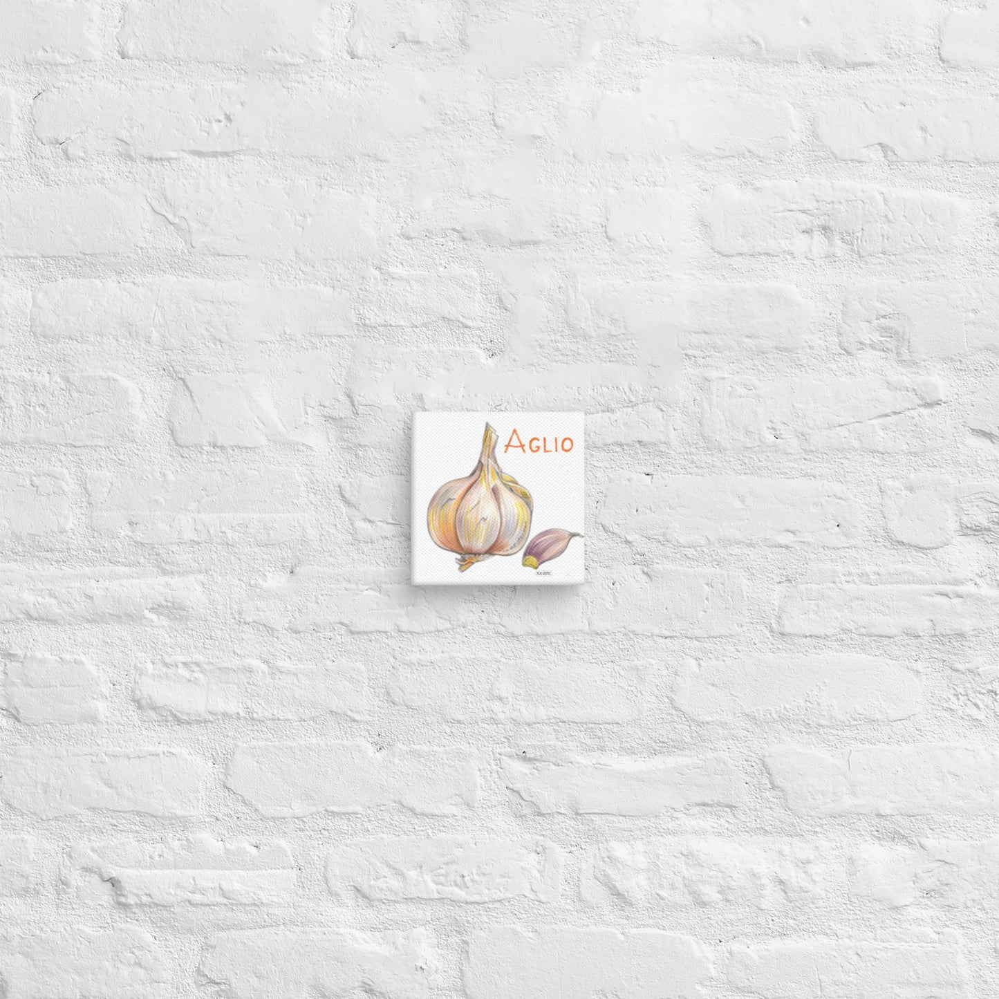 Garlic Canvas | Tela Aglio