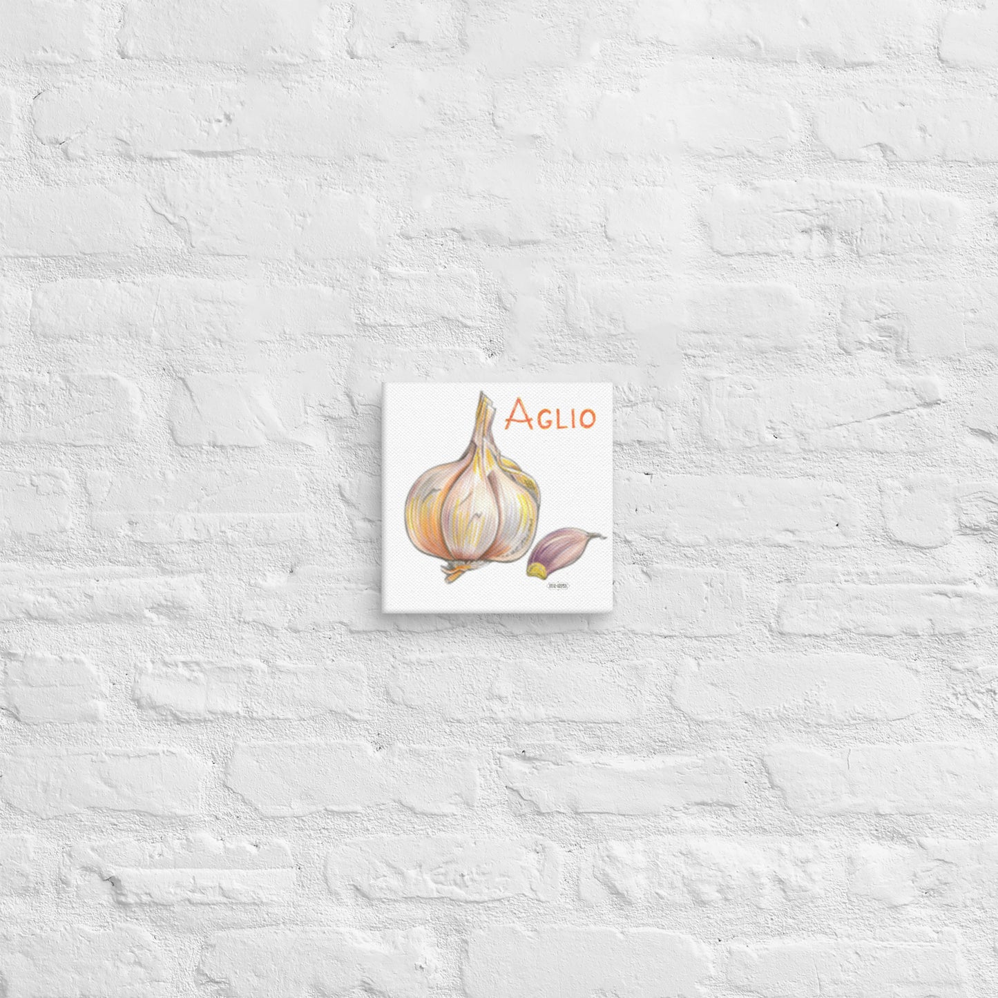 Garlic Canvas | Tela Aglio