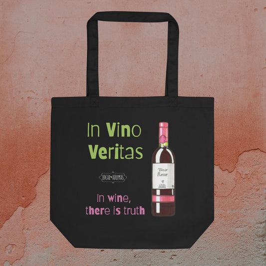 The Regular " In Vino Veritas" Tote Bag