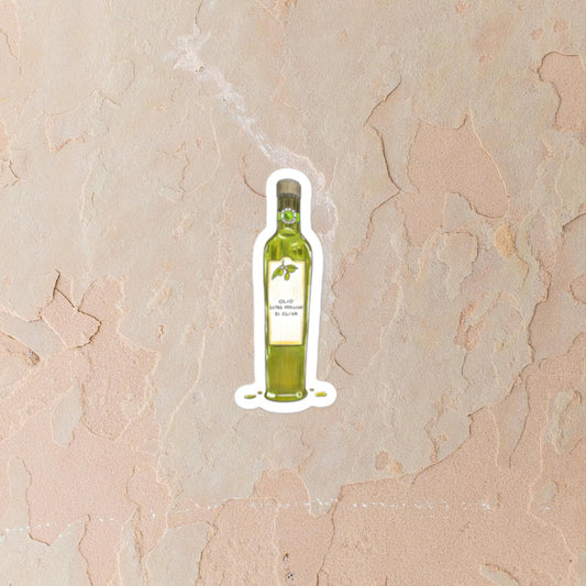 Extra Virgin Olive Oil Sticker | Adesivo Olio Extra Vergine di Oliva