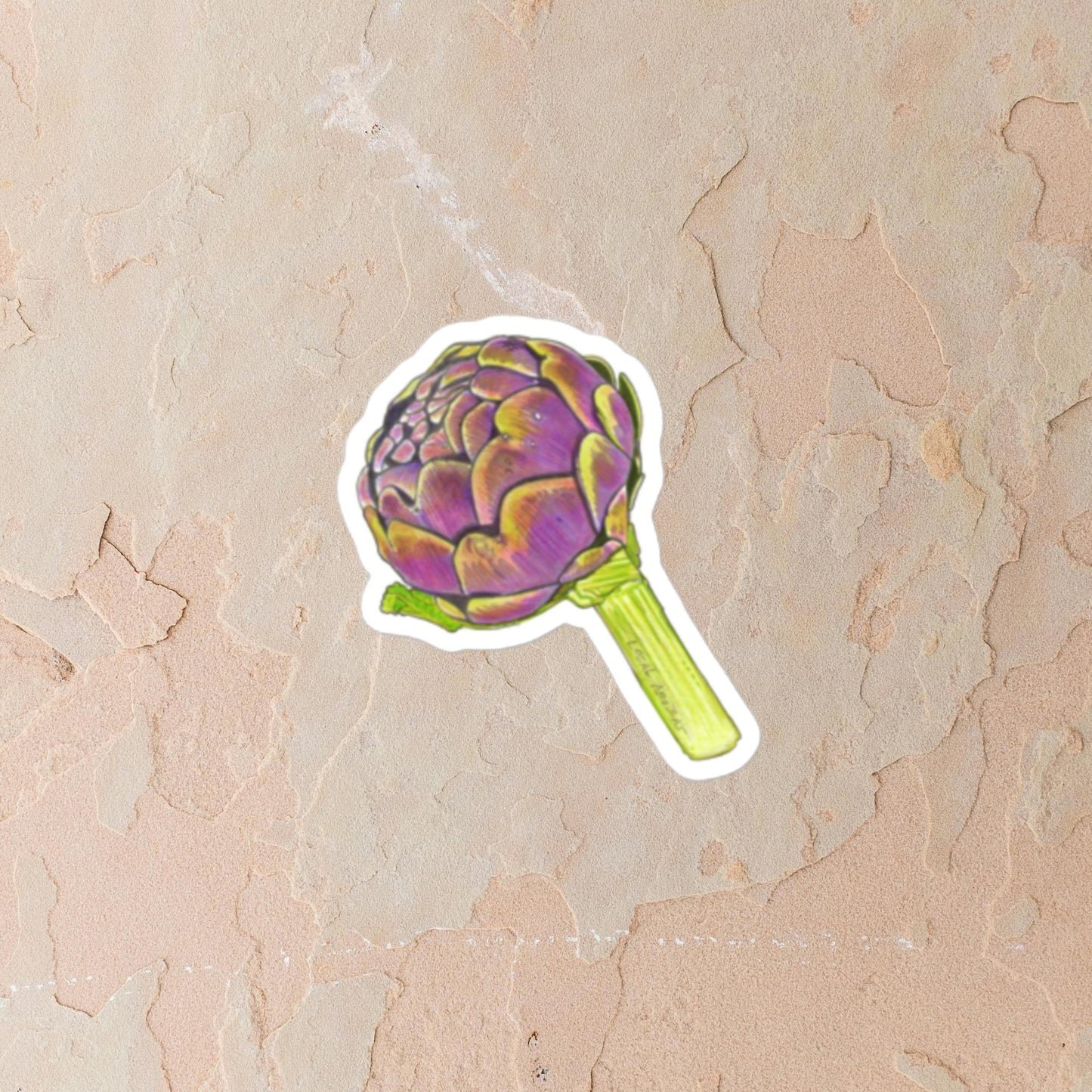 Artichoke Sticker | Adesivo Carciofo