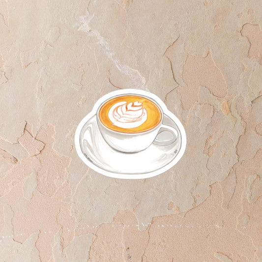 The Cappuccino Sticker