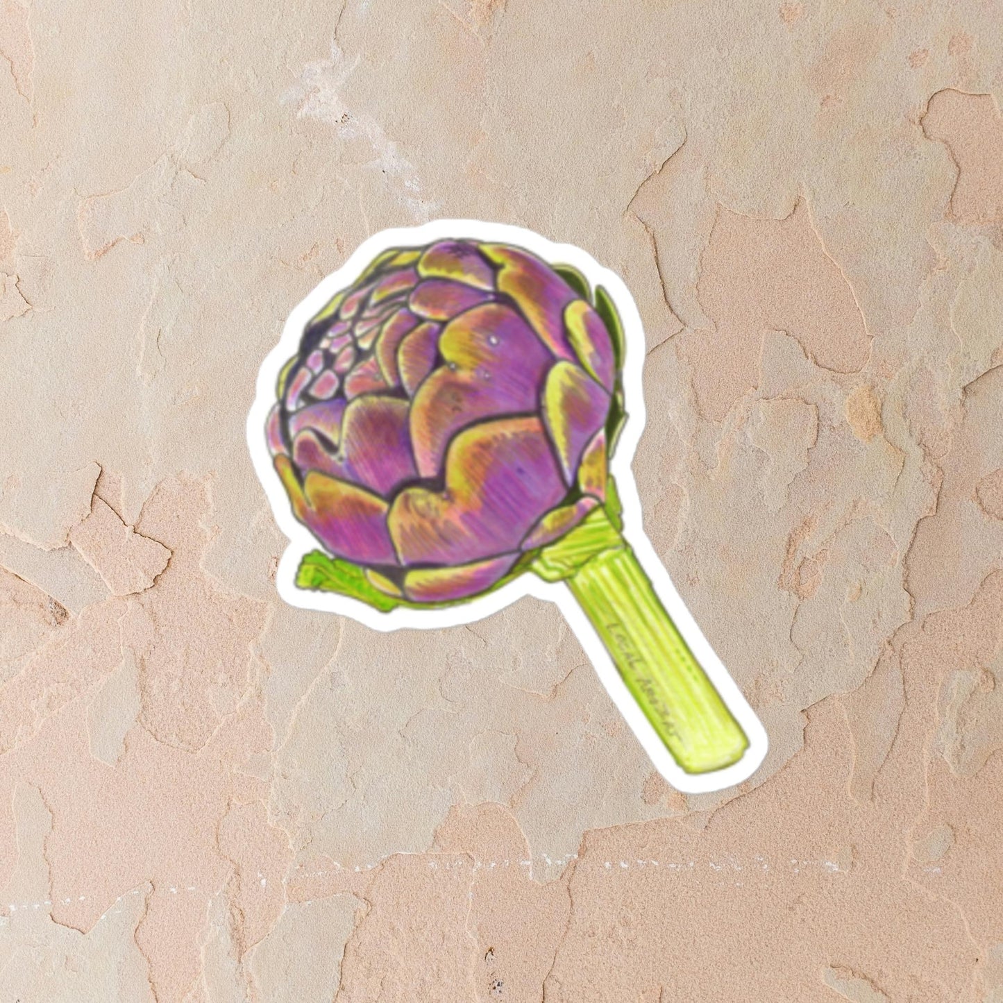 Artichoke Sticker | Adesivo Carciofo