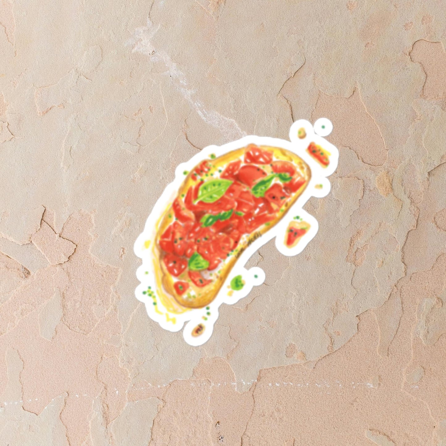 The Bruschetta Sticker