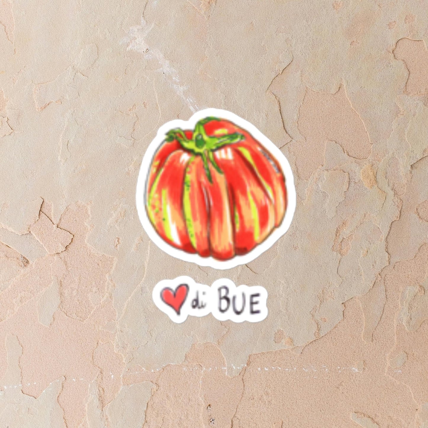 The Heart Tomato Sticker