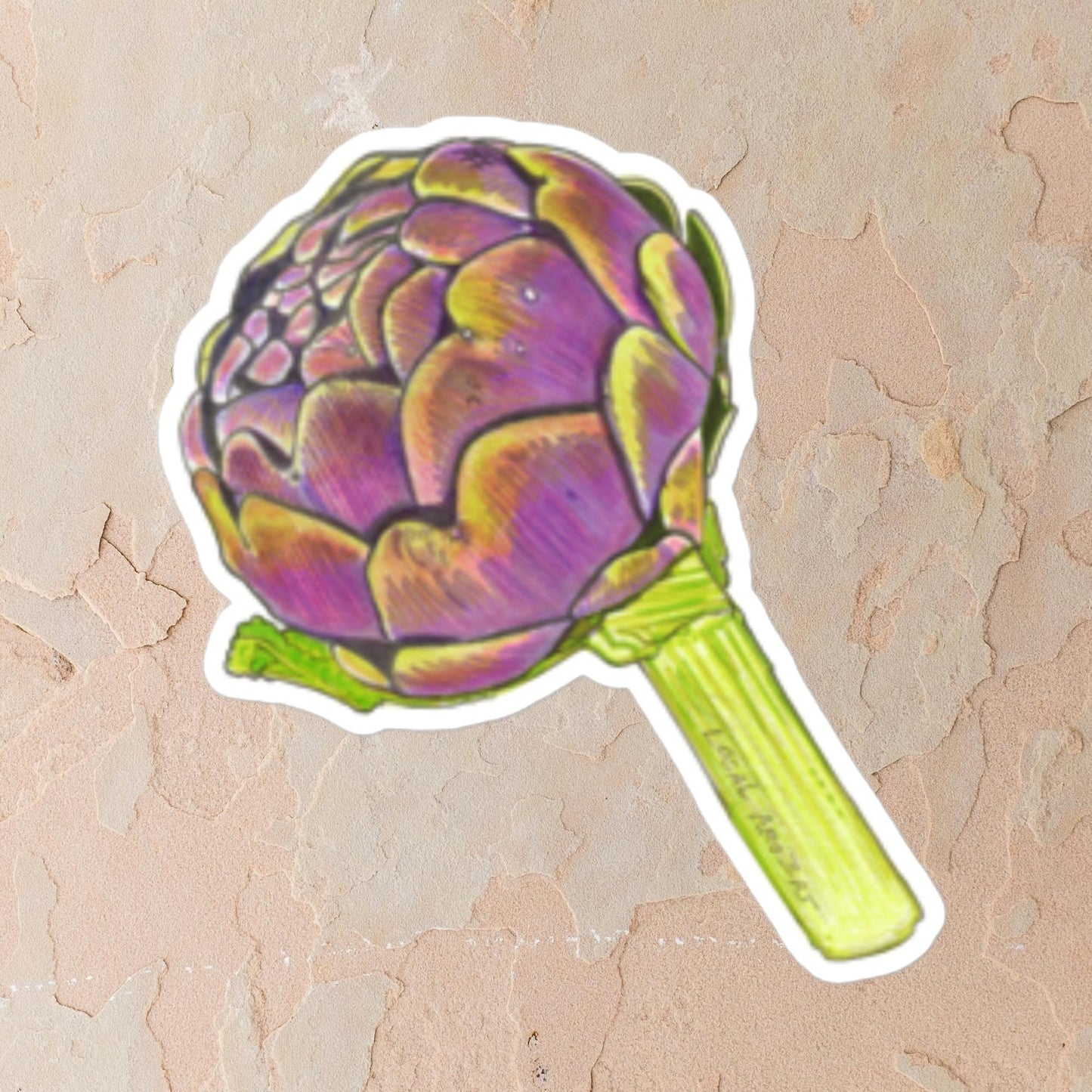 Artichoke Sticker | Adesivo Carciofo