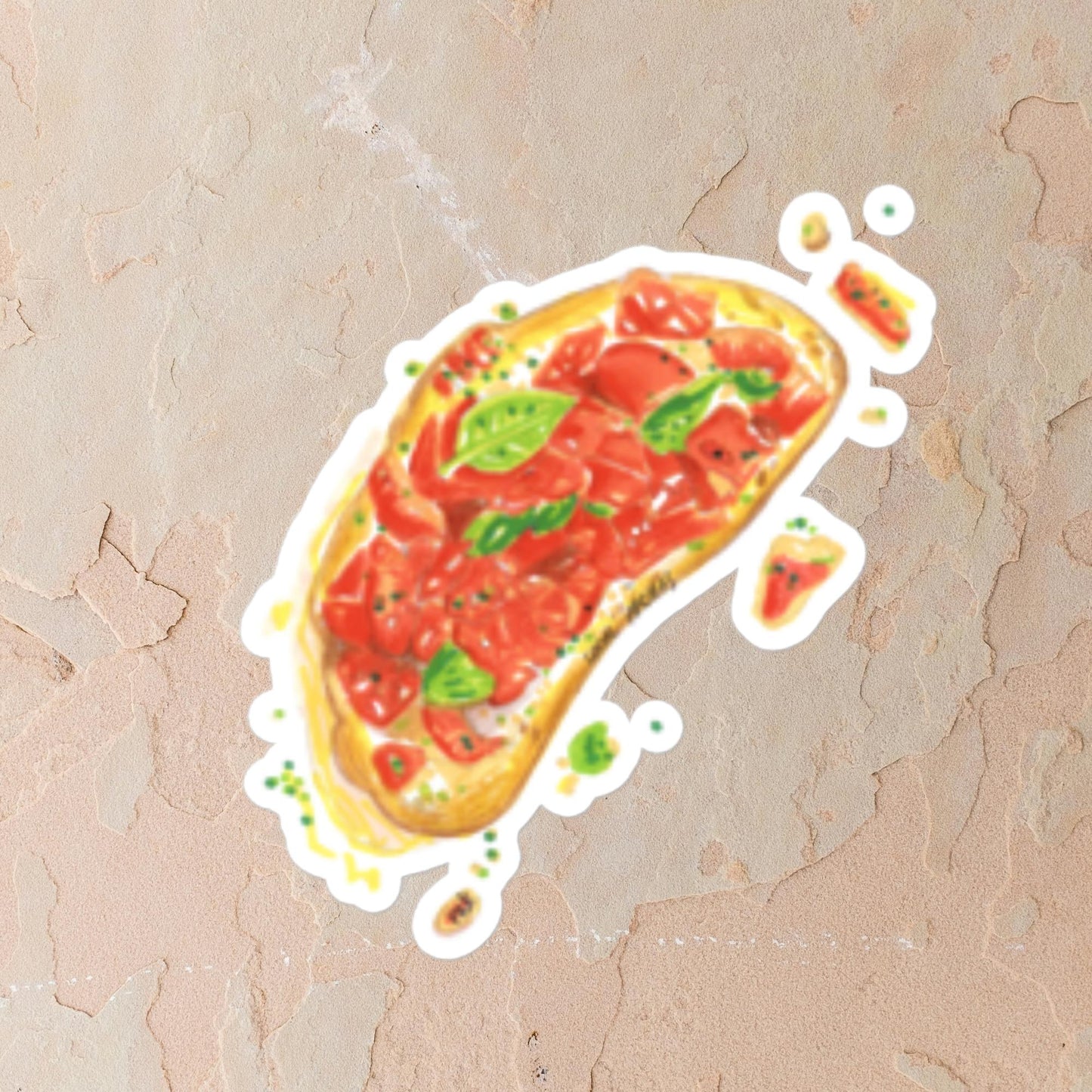 The Bruschetta Sticker