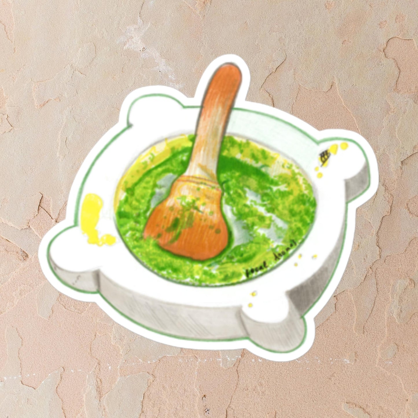 The Pesto Sticker