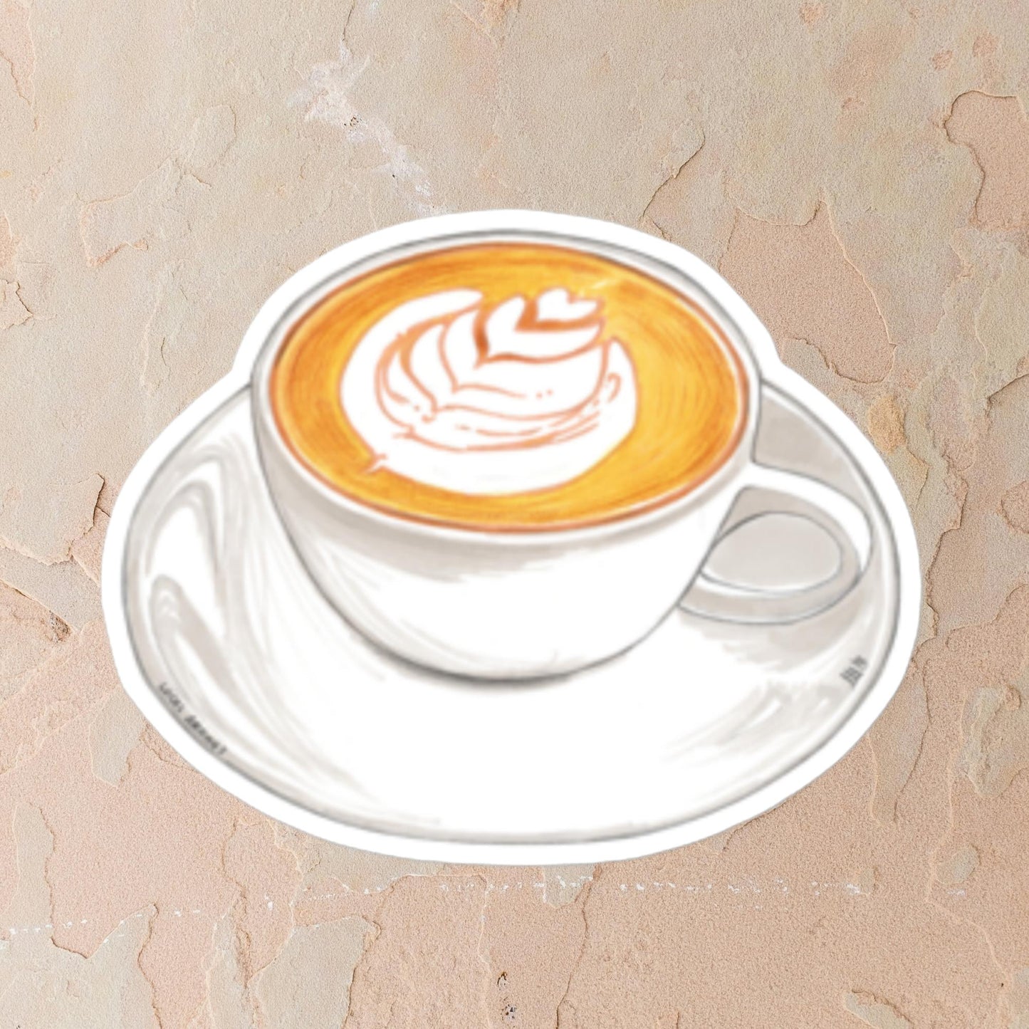 Cappuccino | Sticker | Adesivo