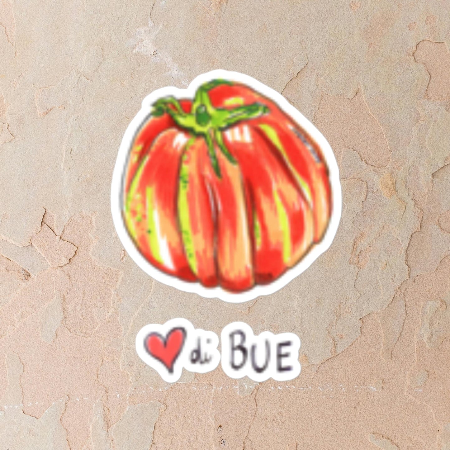 The Heart Tomato Sticker