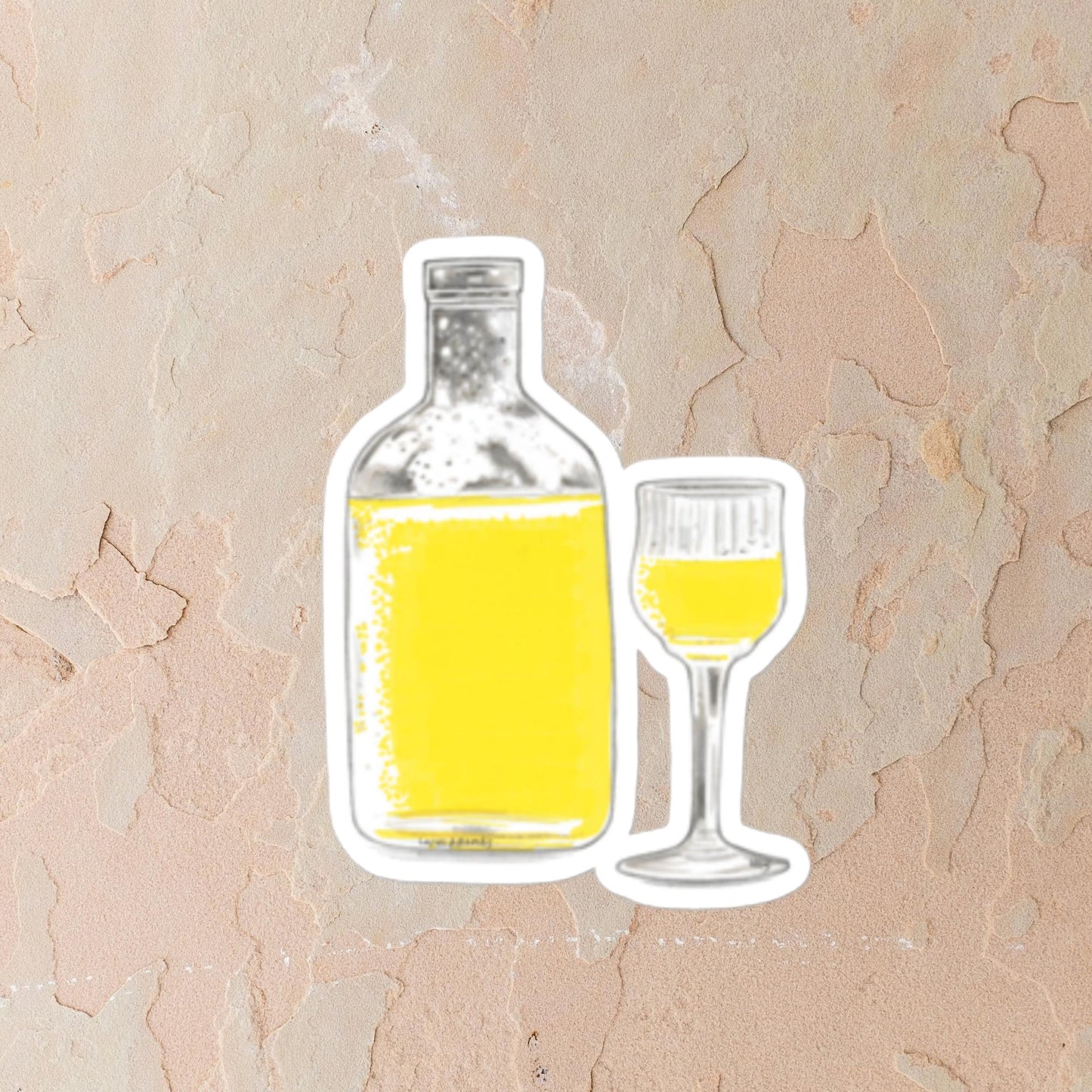 The Limoncello Sticker