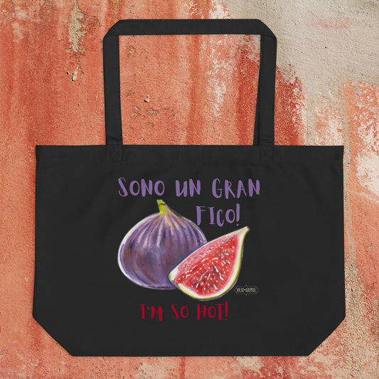 The Large "Sono un Gran Fico" Tote Bag